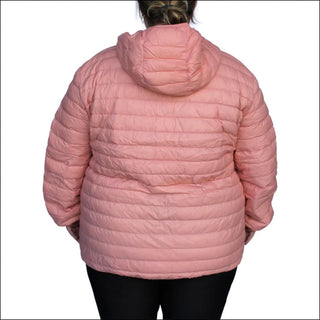 Snow Country Outerwear Women’s 1X-6X Plus Extended Size Packable Down Jacket Hooded Coat - Women’s Plus Size