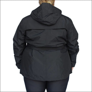 Snow Country Outerwear Women’s 1X-6X Plus Size Short Trench Rain Coat Manchester - Women’s Plus Size