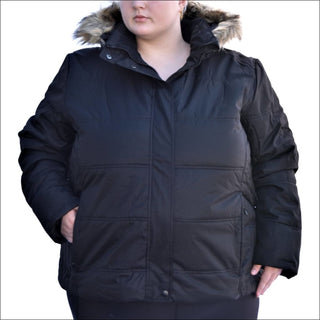 Snow Country Outerwear Womens 1X-6X Plus Size The Aspen Ski Jacket Coat - 1X / Black - Women’s Plus Size