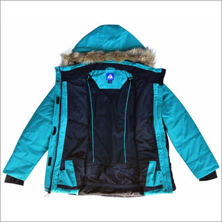 Snow Country Outerwear Womens 1X-6X Plus Size The Aspen Ski Jacket Coat - Women’s Plus Size