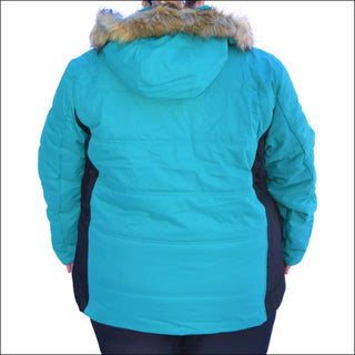 Snow Country Outerwear Womens 1X-6X Plus Size The Aspen Ski Jacket Coat - Women’s Plus Size