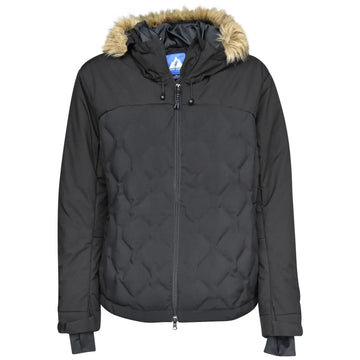 Women's Plus Size Ski Coat | Eye-catching Hailstone Puff