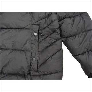 Padded gray Snow Country Outerwear women’s plus size winter puffy jacket