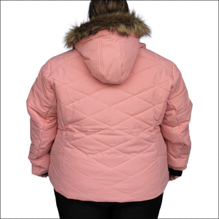 Snow Country Outerwear Womens Plus Size 1X-6X Vail Ski Coat Jacket - Women’s Plus Size