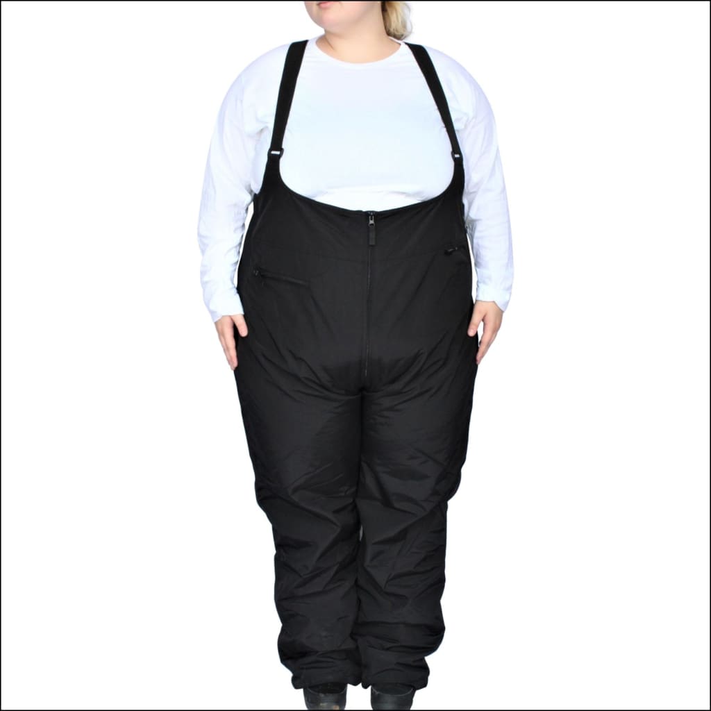 Snow Country Outerwear Women’s Plus Size 1X-6X Vertex Winter Snow Bibs  Overalls
