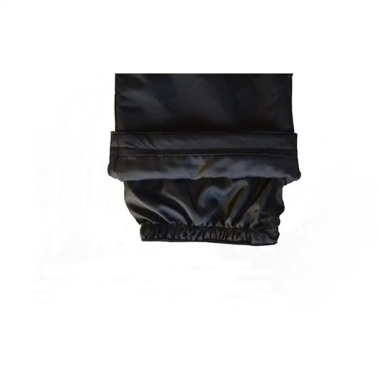 Black elastic-cuffed pant leg on Snow Country Outerwear Women’s Plus Size Ski Bibs