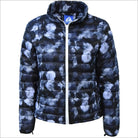 Floral patterned puffer jacket Women’s Plus Size Winter Down Alternative 3in1 Coat