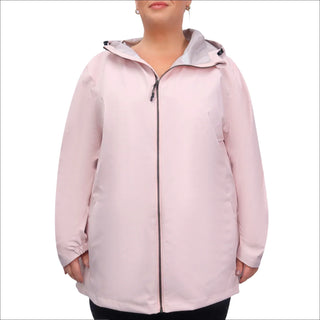 Snow Country Outerwear Women’s Plus Size Camden 2X-6X Rain Windbreaker Jacket