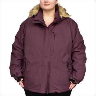 Snow Country Outerwear Women’s Plus Size Fortress Winter Snow Ski Coat Jacket 1X-6X - Women’s Plus Size