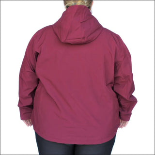 Snow Country Outerwear Women’s Plus Size Micro Fleece Soft Shell Jacket 1X-6X - Women’s Plus Size