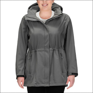 Snow Country Outerwear Women’s Plus Size Mid Length Stowe Soft Shell Jacket 1X-6X - Women’s Plus Size