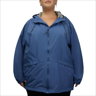 Women s Plus Size Hooded 2X 6X Rain Jacket Snow Country Outerwear