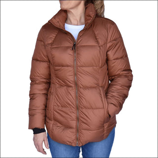 Snow Country Outerwear Women’s S-XL Lexington Puffy Synthetic Down Jacket - Small / Hazelnut - Women’s