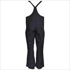 Black snow bib overalls for women from Snow Country Outerwear, insulated ski bibs