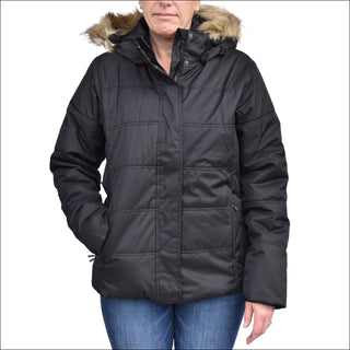 Snow Country Outerwear Women’s The Aspen S-XL Insulated Winter Snow Ski Jacket Coat - Small / Black - Women’s