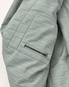 Green Lily The Sugar Coat II plus size insulated snow jacket, sizes 1X to 6X, sleeve zip pocket detail