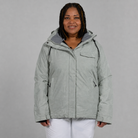 Greenlily The Sugar Coat II plus size insulated snow jacket, sizes 1X to 6X, front
