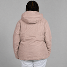 Pink The Sugar Coat II plus size insulated snow jacket, sizes 1X to 6X, back