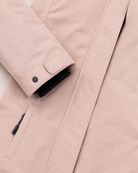 Pink Blush The Sugar Coat II plus size insulated snow jacket, sizes 1X to 6X, cuff and pocket detail