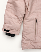 Pink Blush The Sugar Coat II plus size insulated snow jacket, sizes 1X to 6X, cuff and pocket detail