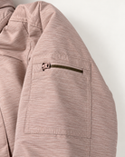 Pink Blush The Sugar Coat II plus size insulated snow jacket, sizes 1X to 6X, sleeve zip pocket detail