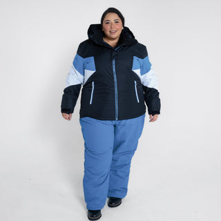 Plus Size Snow Suit Set - Moonlight Snow Jacket & Snow Bibs