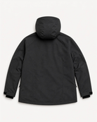 Black The Tempest plus size insulated snow jacket, sizes 1X to 6X, back