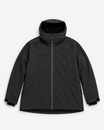 Black The Tempest plus size insulated snow jacket, sizes 1X to 6X, front
