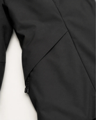 Black The Tempest plus size insulated snow jacket, sizes 1X to 6X, pocket