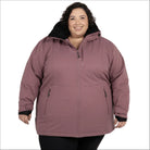 Snow Country Outerwear Women's Plus Size 1X-6X Heavy Insulated Winter Softshell Coat Siberian