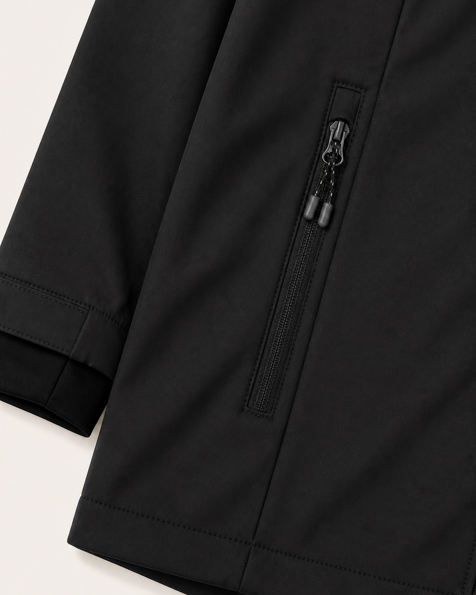 Black The Venus plus size hooded soft shell jacket, sizes 1X to 6X, pocket