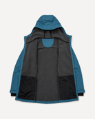 Peacock The Venus plus size hooded soft shell jacket, sizes 1X to 6X, interior