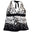 White Black Floral