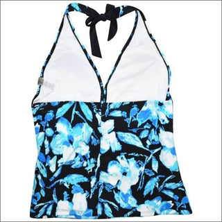 Heat Womens Plus Size Halter Tankini Swimsuit Top 18W 20W 22W 24W - Womens